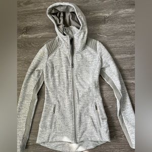 Athleta hooded scuba jacket